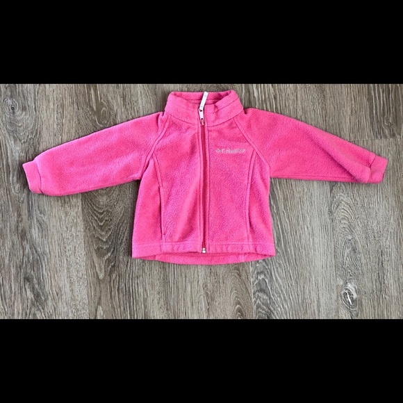 Columbia Other - Toddler girls pink Columbia fleece